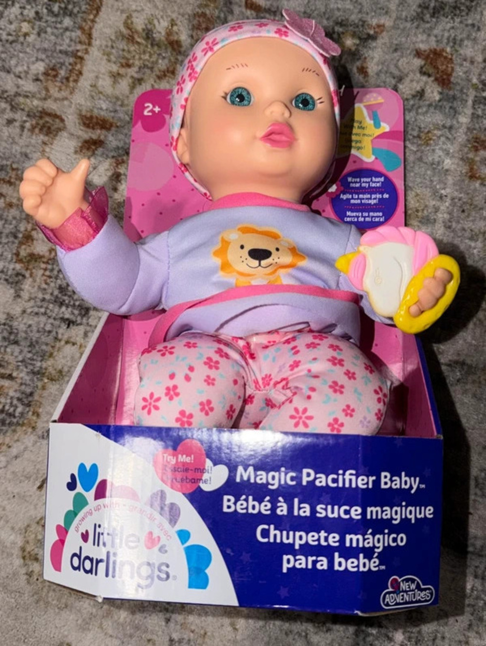 Little Darlings Magic Pacifier Baby Doll Brand
